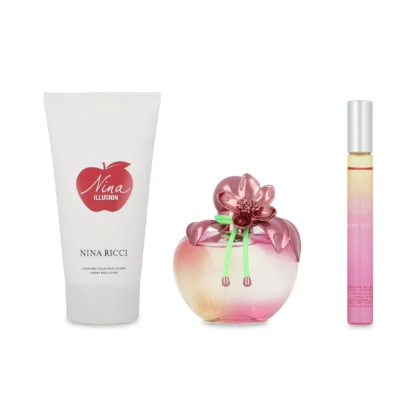 SET Nina Ricci Nina Illusion EDP 3 Pzs