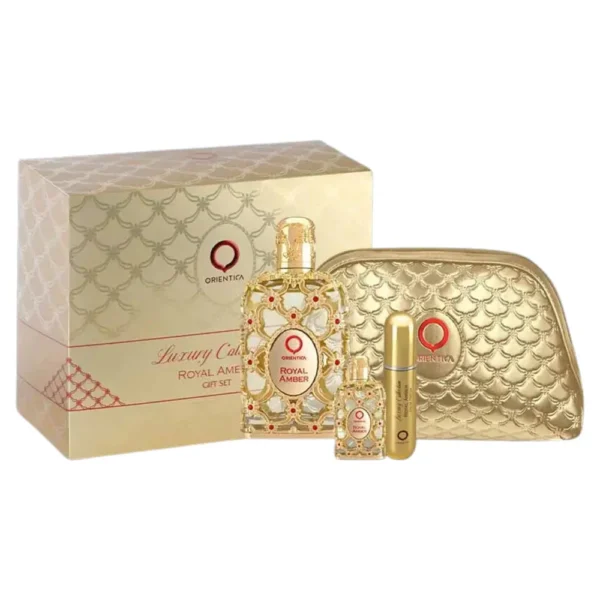 SET Orientica Royal Ambar EDP 4 Pzs