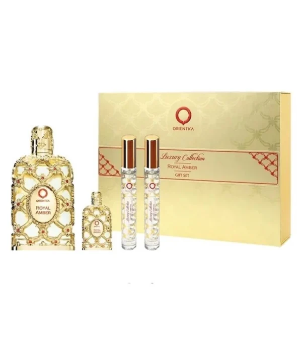 SET Orientica Royal Ambar EDP 4 Pzs
