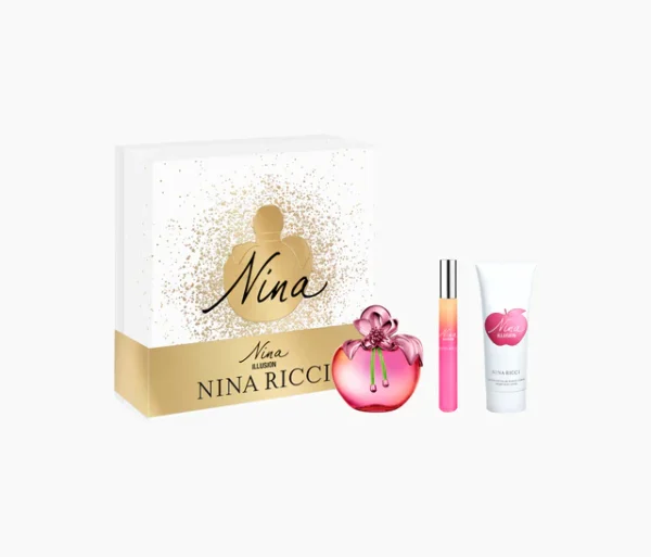 SET Nina Ricci Nina Illusion EDP 3 Pzs