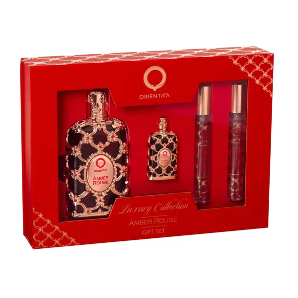 SET Orientica Amber Rouge EDP 4 Pzs