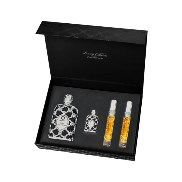SET Orientica Oud Saffron EDP 4 Pzs