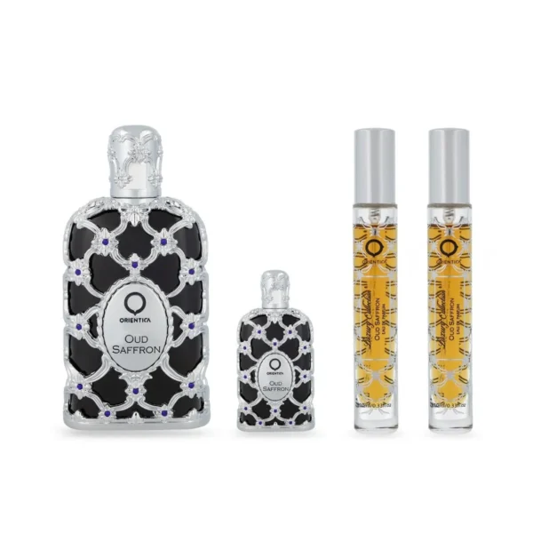SET Orientica Oud Saffron EDP 4 Pzs