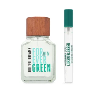 SET Benetton United Dreams Forever Green Him EDT 100 ml 2 Pzs