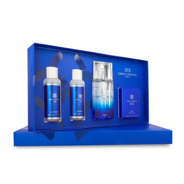 SET Carlo Corinto 315 EDT 100 ml 4 Pzs