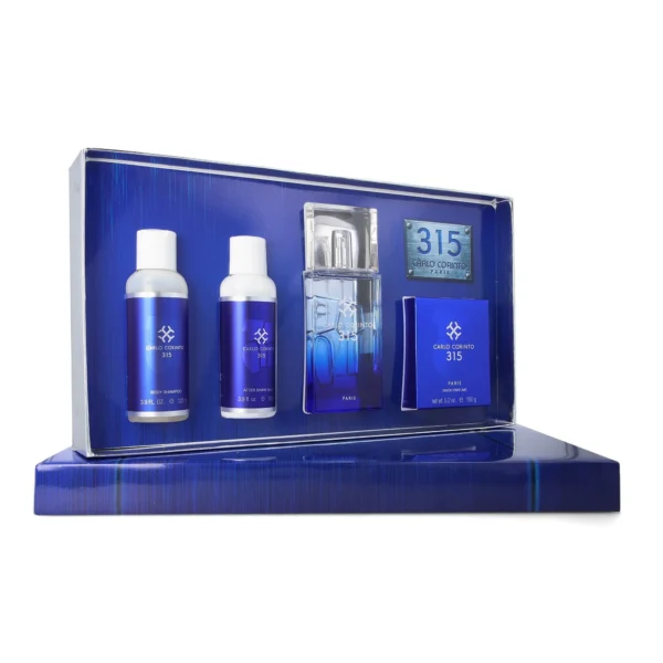 SET Carlo Corinto 315 EDT 100 ml 4 Pzs
