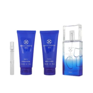 SET Carlo Corinto 315 EDT 100 ml 4 Pzs