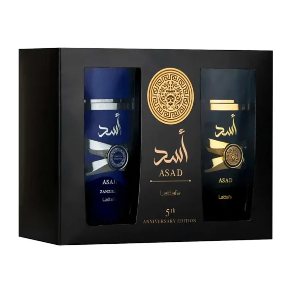 SET Lattafa Asad EDP 2 Pzs 100 ml