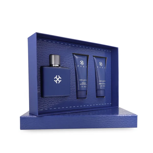 SET Carlo Corinto Find Your Way Free EDP 100 ml 3 Pzs