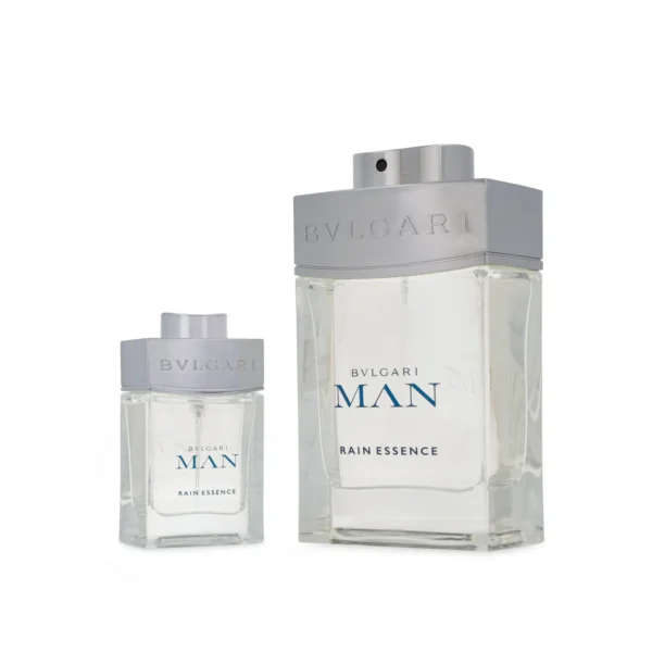 SET Bvlgari Man Rain Essence EDP 100 ml 2 Pzs