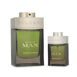 SET Bvlgari Man Wood Essence EDP 100 ml 2 Pzs