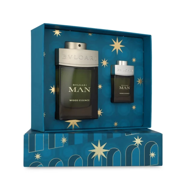 SET Bvlgari Man Wood Essence EDP 100 ml 2 Pzs