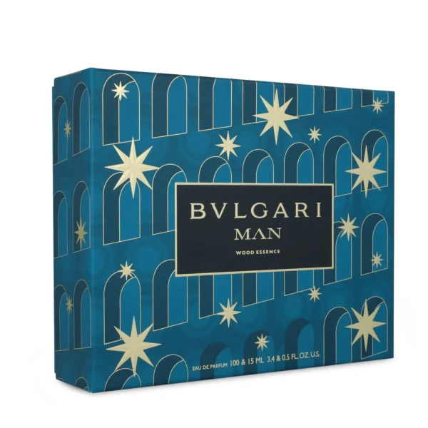 SET Bvlgari Man Wood Essence EDP 100 ml 2 Pzs