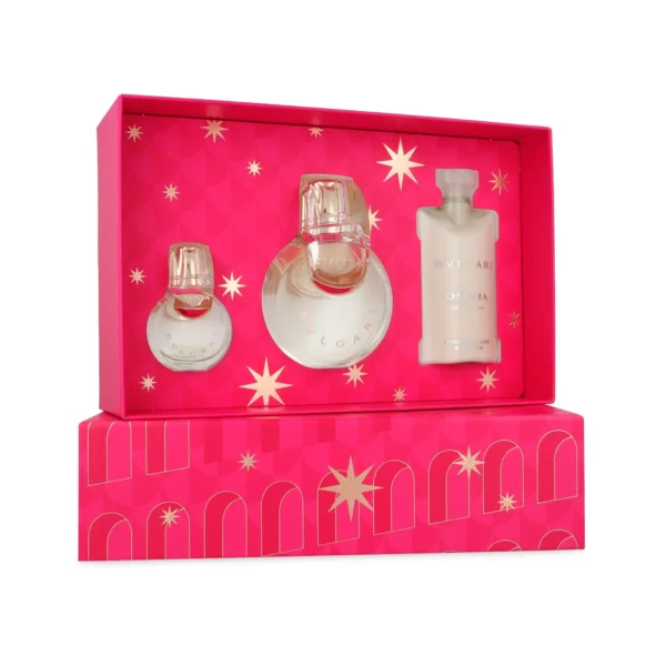 SET Bvlgari Omnia Crystalline EDT 100 ml 3 Pzs