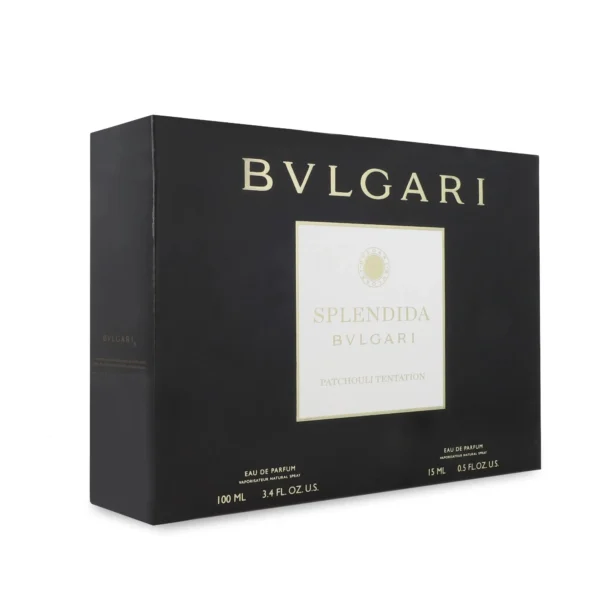 SET Bvlgari Splendida Patchouli Tentation EDP 100 ml 2 Pzs