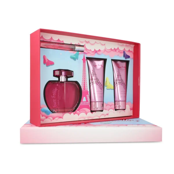SET Carlo Corinto Fare Follie EDT 100 ml 4 Pzs