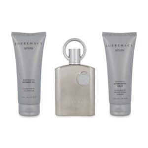 SET Afnan Supremacy Silver EDP 3 Pzs 100 ml