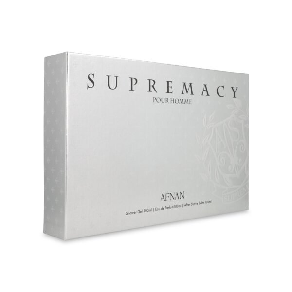 SET Afnan Supremacy Silver EDP 3 Pzs 100 ml