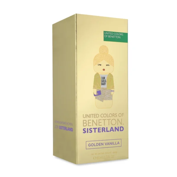 Benetton Sisterland Gold Vainilla EDP 80 ml
