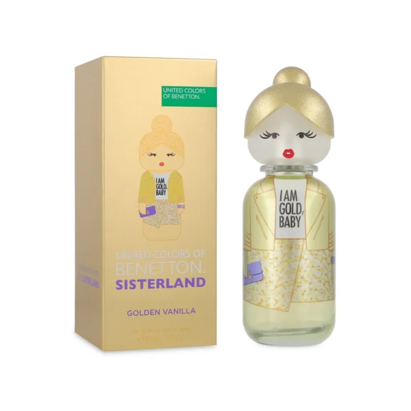 Benetton Sisterland Gold Vainilla EDP 80 ml