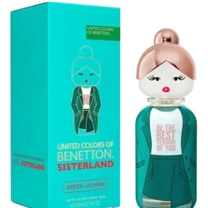 Benetton Sisterland Green Jazmin EDT 80 ml