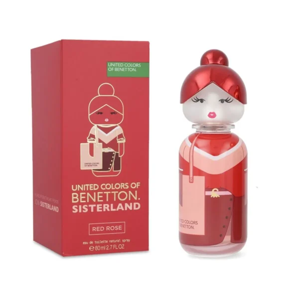 Benetton Sisterland Red Rose EDT 80 ml