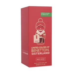 Benetton Sisterland Red Rose EDT 80 ml