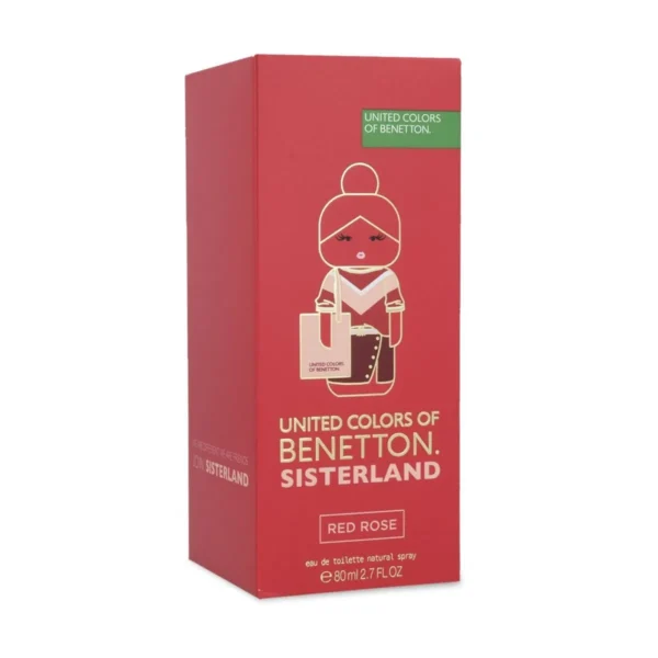 Benetton Sisterland Red Rose EDT 80 ml