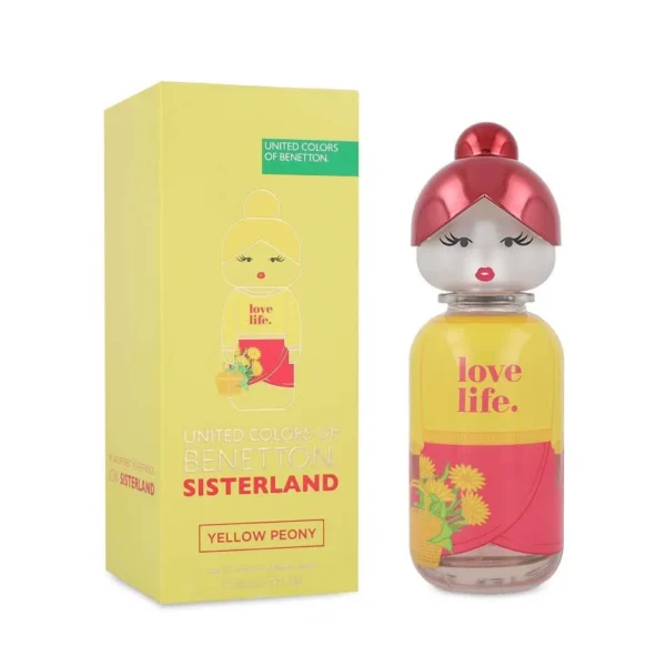 Benetton Sisterland Yellow Peony EDT 80