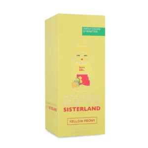 Benetton Sisterland Yellow Peony EDT 80