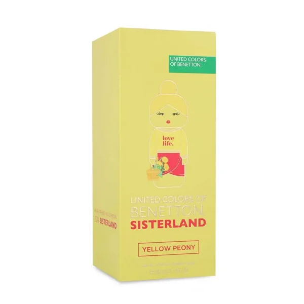 Benetton Sisterland Yellow Peony EDT 80