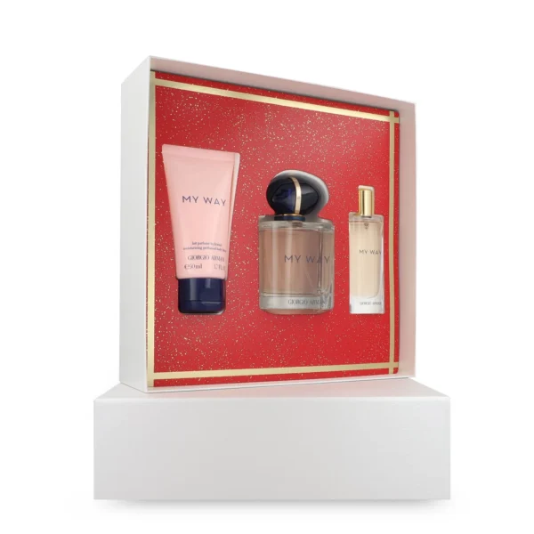 SET Giorgio Armani My Way EDP 90 ml 3Pzs