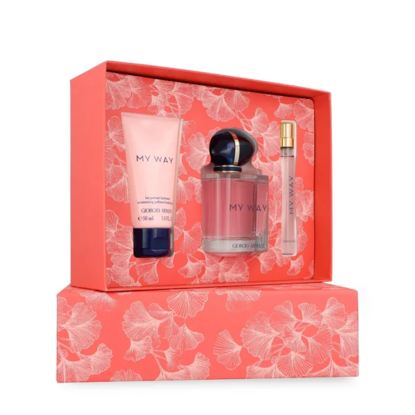 SET Giorgio Armani My Way EDP 90 ml 3Pzs