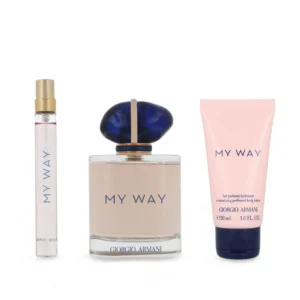 SET Giorgio Armani My Way EDP 90 ml 3Pzs