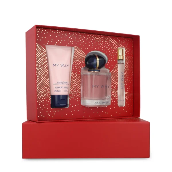 SET Giorgio Armani My Way EDP 90 ml 3Pzs