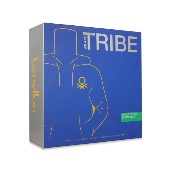 SET Benetton We Are Tribe EDT 90 ml 2 Pzs