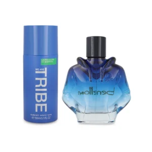 SET Benetton We Are Tribe EDT 90 ml 2 Pzs