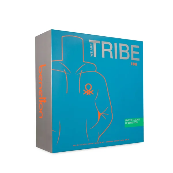 SET Benetton We Are Tribe Cool EDT 90 ml 2 Pzs