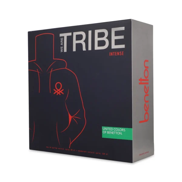 SET Benetton We Are Tribe Intense EDP 90 ml 2 Pzs