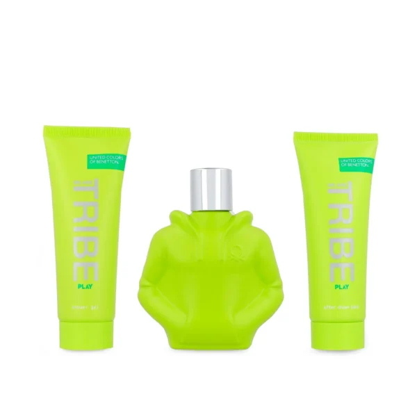 SET Benetton We Are Tribe Play EDT 90 ml 3 Pzs