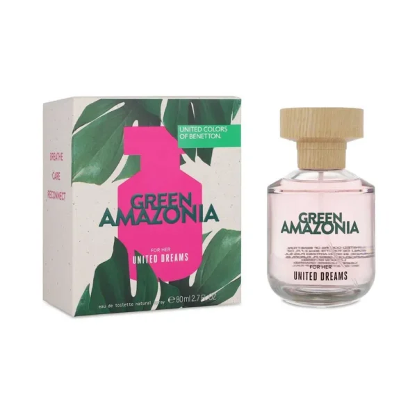 Benetton Green Amazonia For Her EDT 80 ml