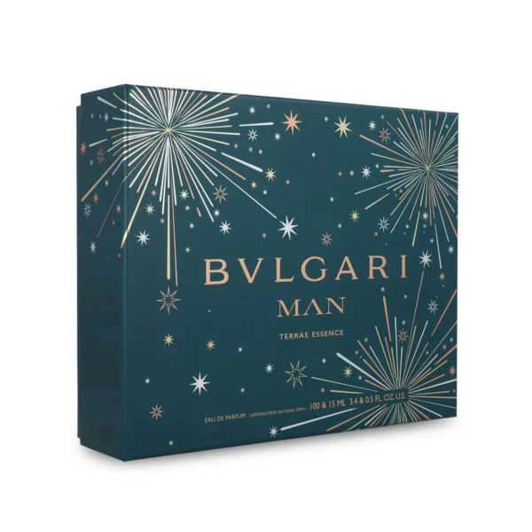 SET Bvlgari Man Terrae Essence EDP 100 ml 2 Pzs
