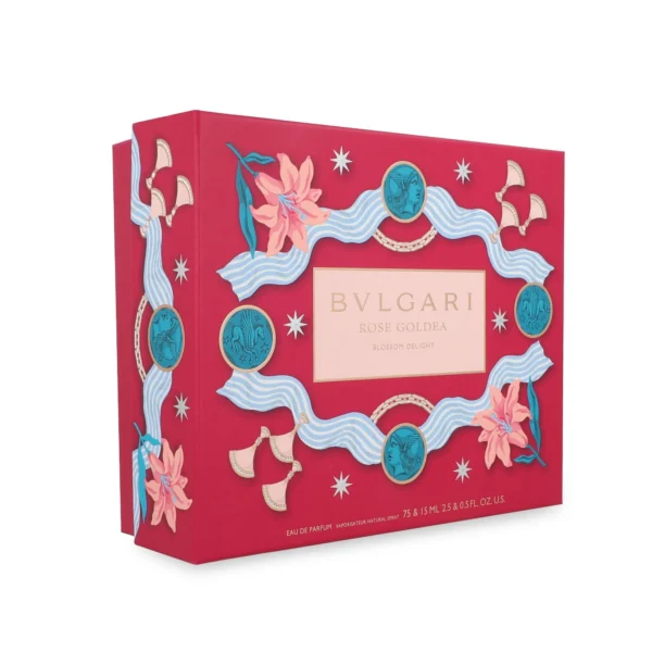 SET Bvlgari Rose Goldea Blossom Delight EDP 75 ml 2 Pzs