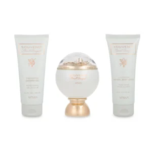 SET Afnan Souvenir Floral Bouquet 3 Pzs EDP 100 ml