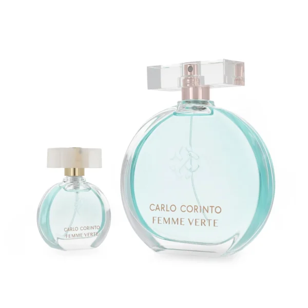 SET Carlo Corinto Femme Verte EDT 100 ml 2 Pzs