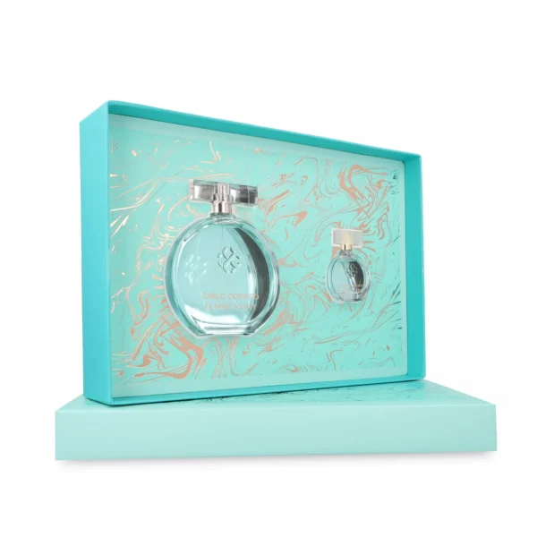 SET Carlo Corinto Femme Verte EDT 100 ml 2 Pzs