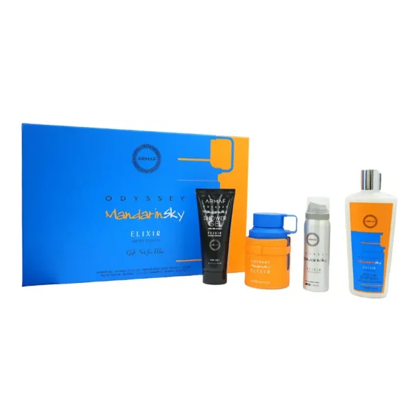 Set Armaf Odyssey Mandarin Sky Elixir EDP 4 Pzs 100 ml