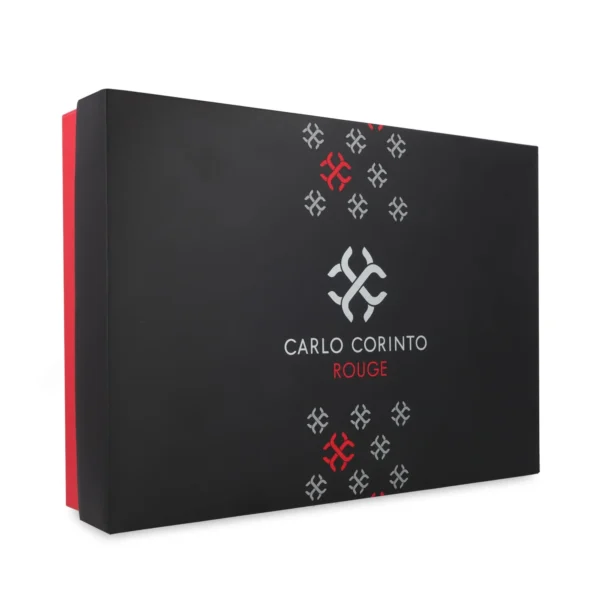 SET Carlo Corinto Rouge EDT 100 ml 4 Pzs