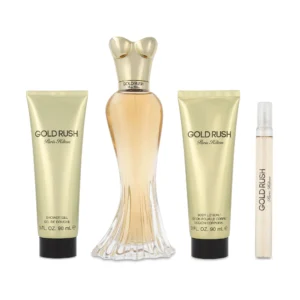 SET Paris Hilton Gold Rush EDP 4 Pzs 100 ml