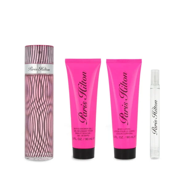 SET Paris Hilton For Women EDT 4 Pzs 100 ml